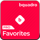 Bquadro: Избранные товары (добавление в избранное на сайте) Pro -  