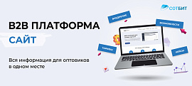 Мы запустили сайт о готовой B2B платформе — вся информация для оптовиков в одном месте