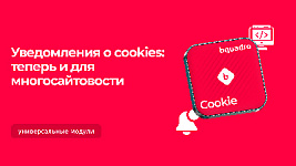 Мы обновили модуль “Уведомление об использовании cookies”: теперь поддерживается многосайтовость