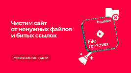 Чистим сайт от неиспользуемых файлов и битых ссылок: новый модуль от Bquadro